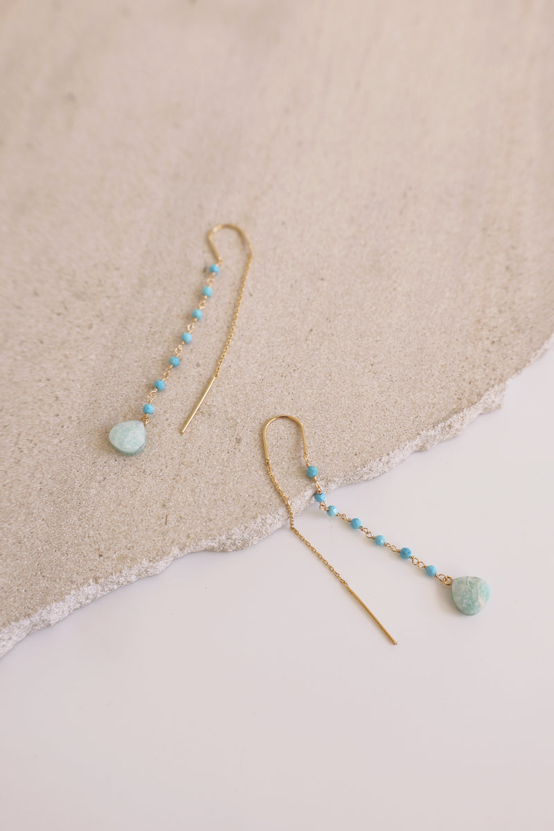 Thetis Threader Earrings Serefina