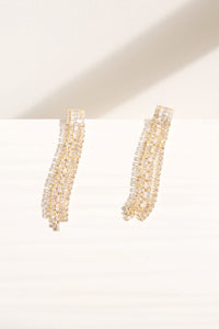 Sarah Rhinestone Earrings