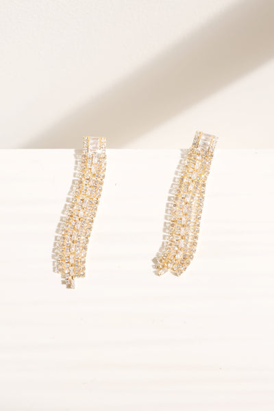 Sarah Rhinestone Earrings