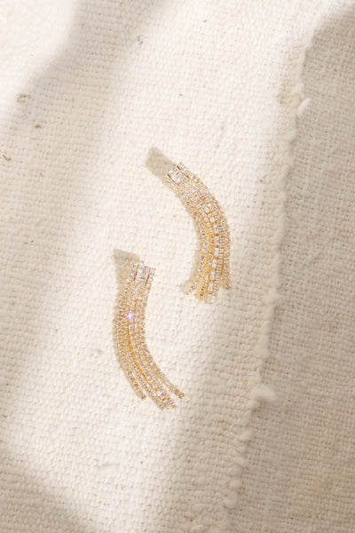 Sarah Rhinestone Earrings