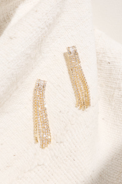 Sarah Rhinestone Earrings