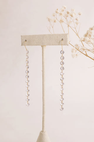 Emma Floating CZ Earrings