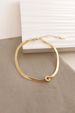 Monogram Snake Chain Bracelet