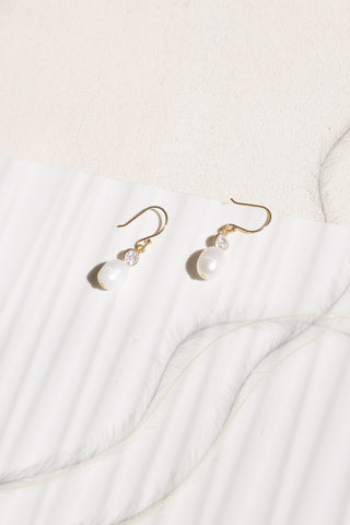 Dainty Pearl Earrings