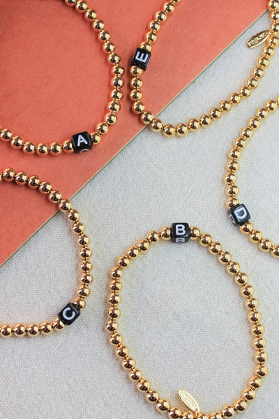 Alphabet Monogram Bracelet