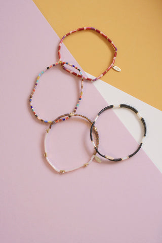 Stretch Chiclet Bracelet