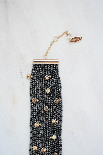 Shimmer Beaded Chain Bracelet