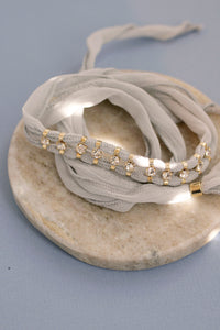 Rhinestone Wrap Bracelet