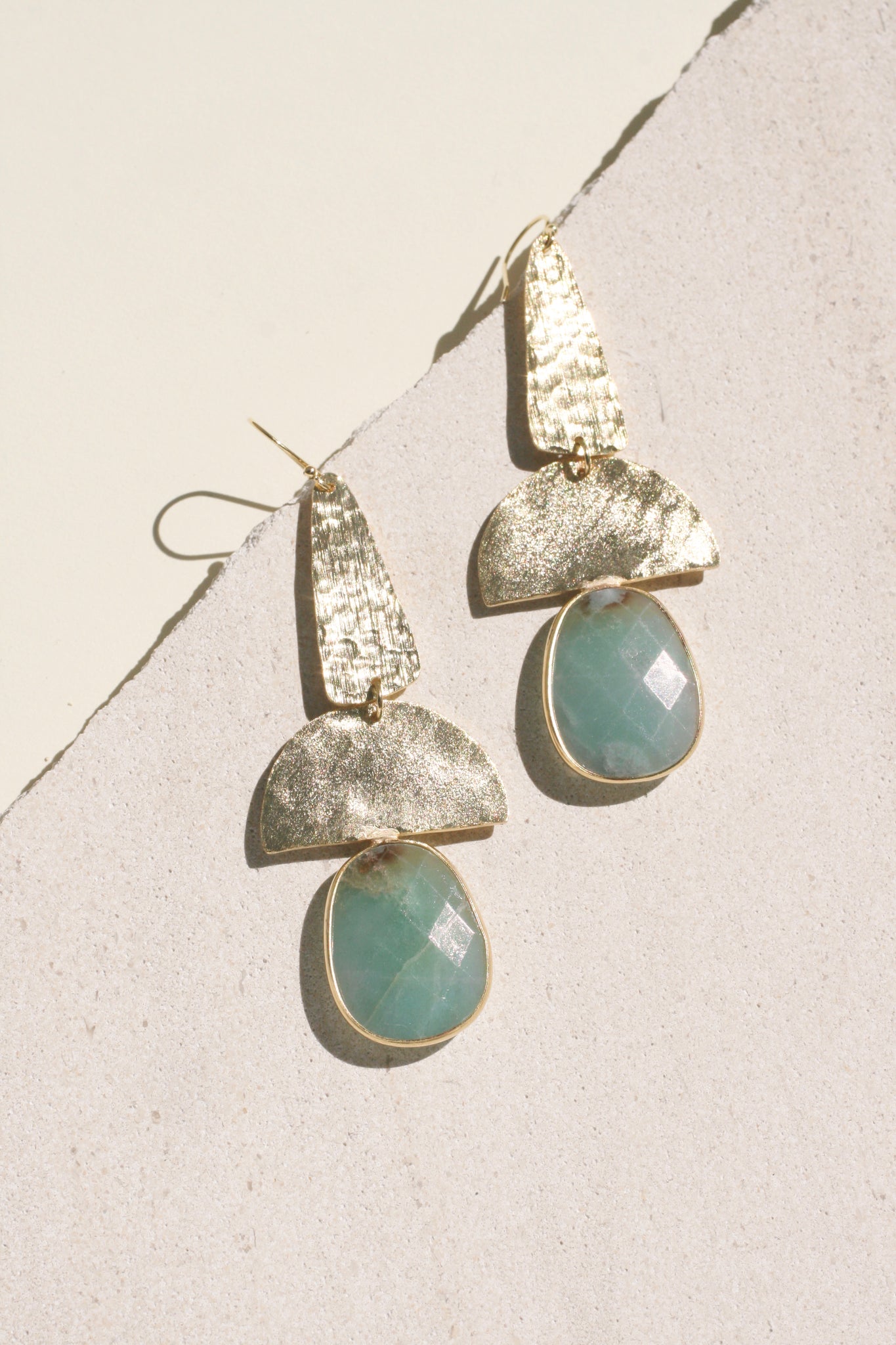 Amazonite Drop Earrings