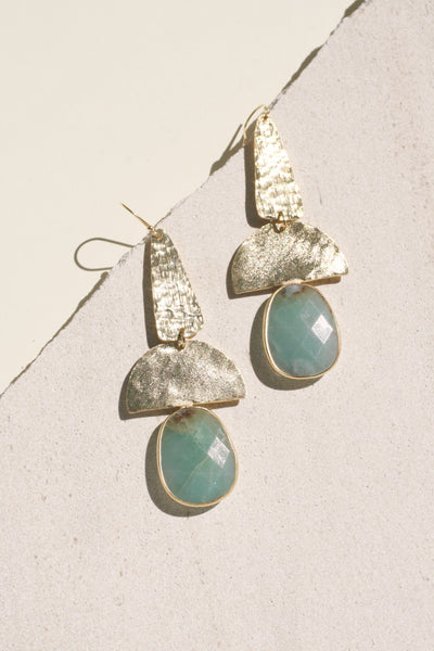 Amazonite Drop Earrings