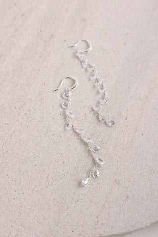 Camilla Teardrop Earrings - Silver