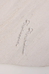 Camilla Teardrop Earrings - Silver