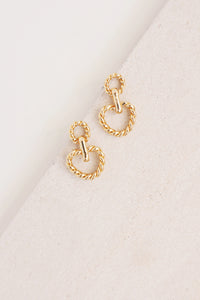 Cuore D'oro Post Earrings