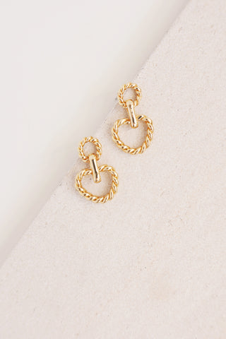 Cuore D'oro Post Earrings