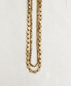 Glistening Shapes Necklace