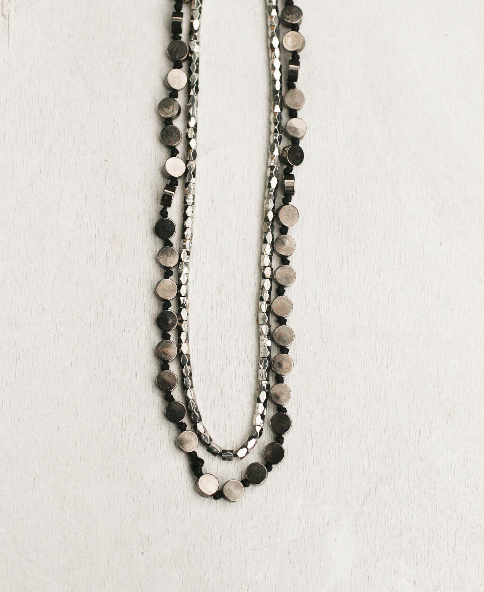 Glistening Shapes Necklace