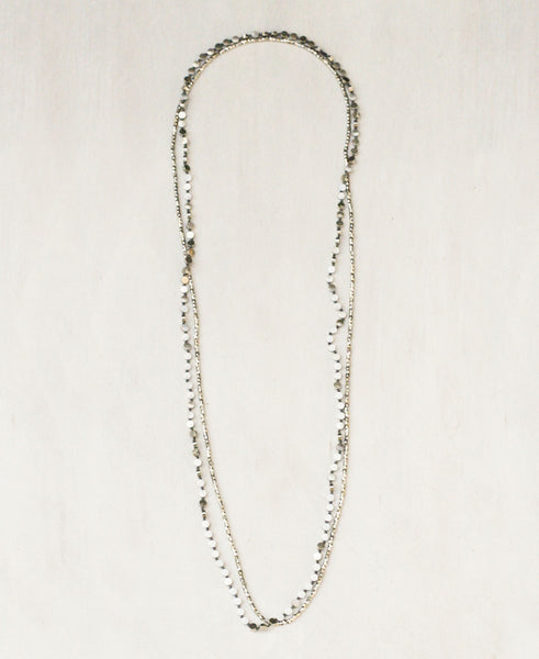 Glistening Shapes Necklace