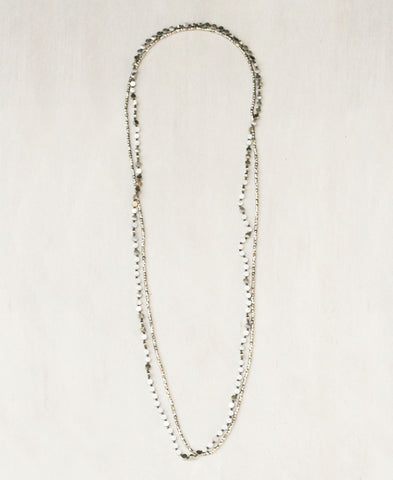 Glistening Shapes Necklace