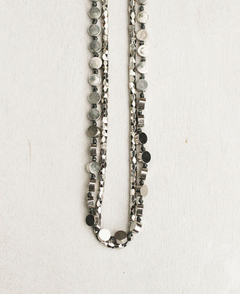 Glistening Shapes Necklace