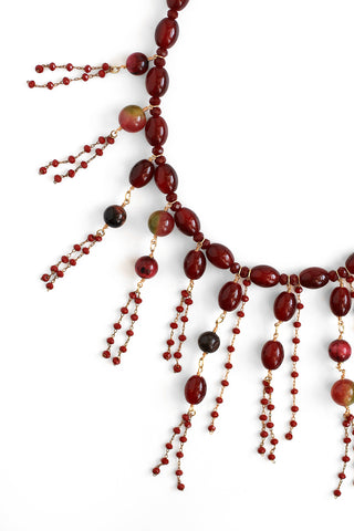 Candy Crystal Necklace - Berry