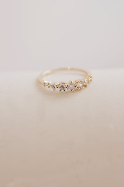 Pearl Embellished Stacking Rings