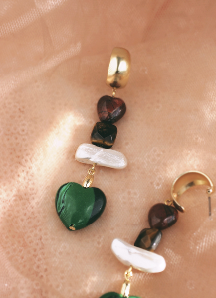Amore Heart Earrings